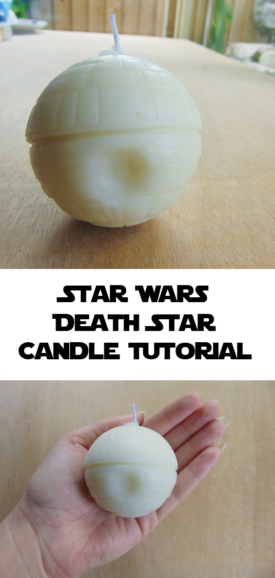 Star Wars Death Star Candle DIY Tutorial Hollie's Hobbybox